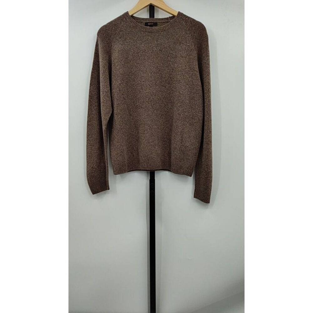 Quince Brown Crewneck Sweater